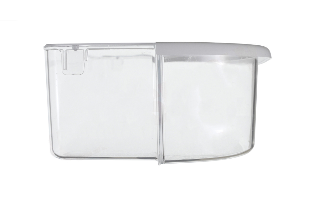 WPW10289489 - Genuine OEM Whirlpool Refrigerator Door Shelf Bin, Clear/White